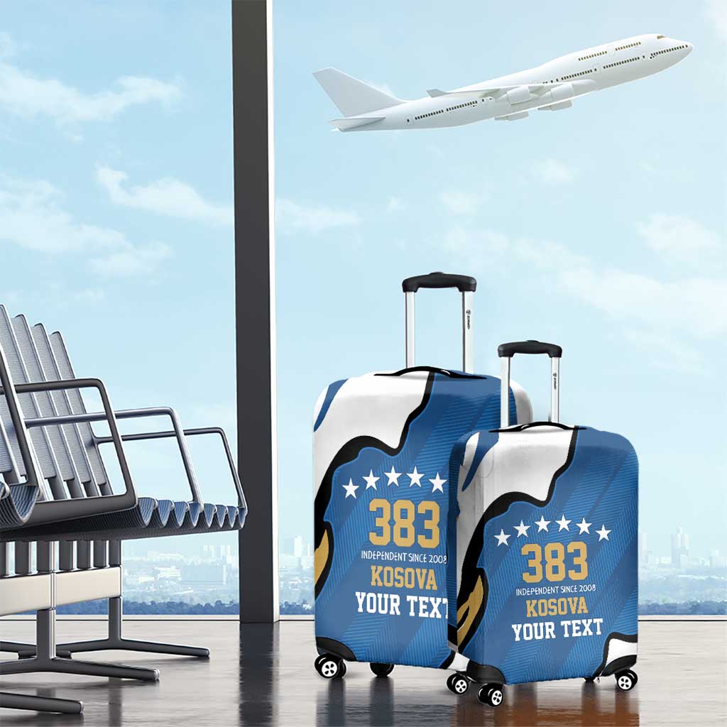 Personalized Kosova Nje Komb Nje Gjak Luggage Cover Kosova 383 Independent Sice 2008 LT9