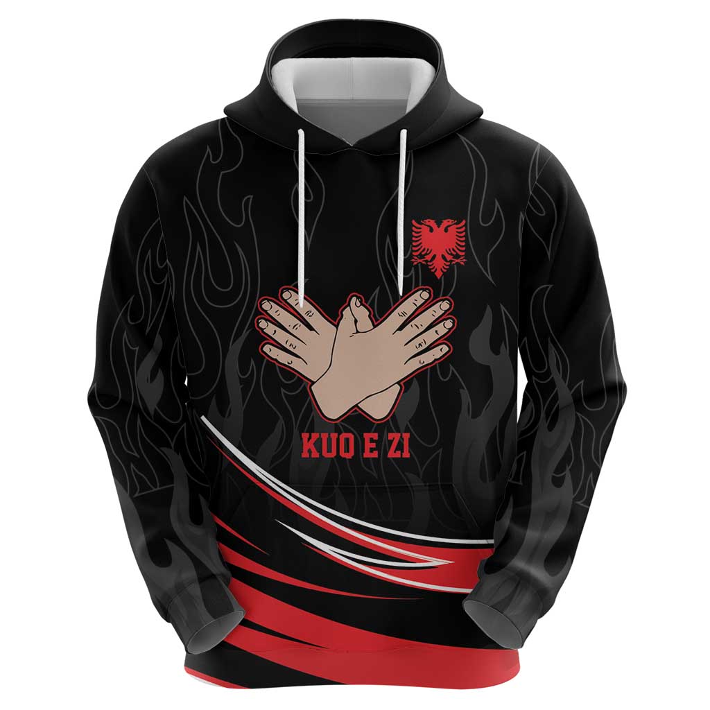 Personalized Shqipe Albania Nation Flag Hoodie Kuq E Zi Tiranaproud Albanian LT9