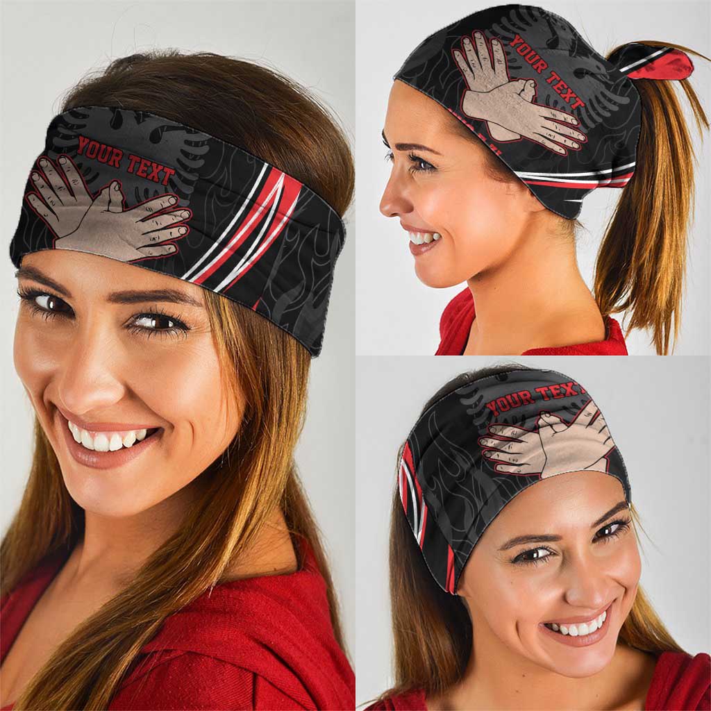 Personalized Shqipe Albania Nation Flag Neck Gaiter Kuq E Zi Tiranaproud Albanian LT9