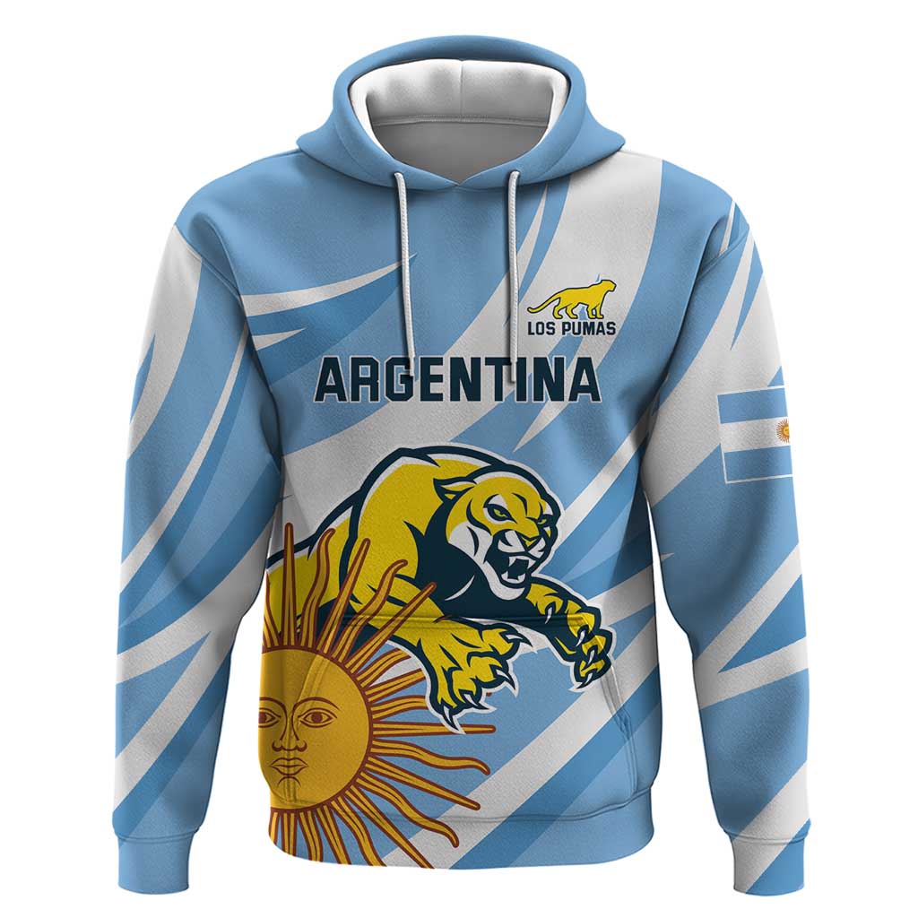 Custom Argentina Rugby Champion Hoodie Los Puma with Sporty Style LT9