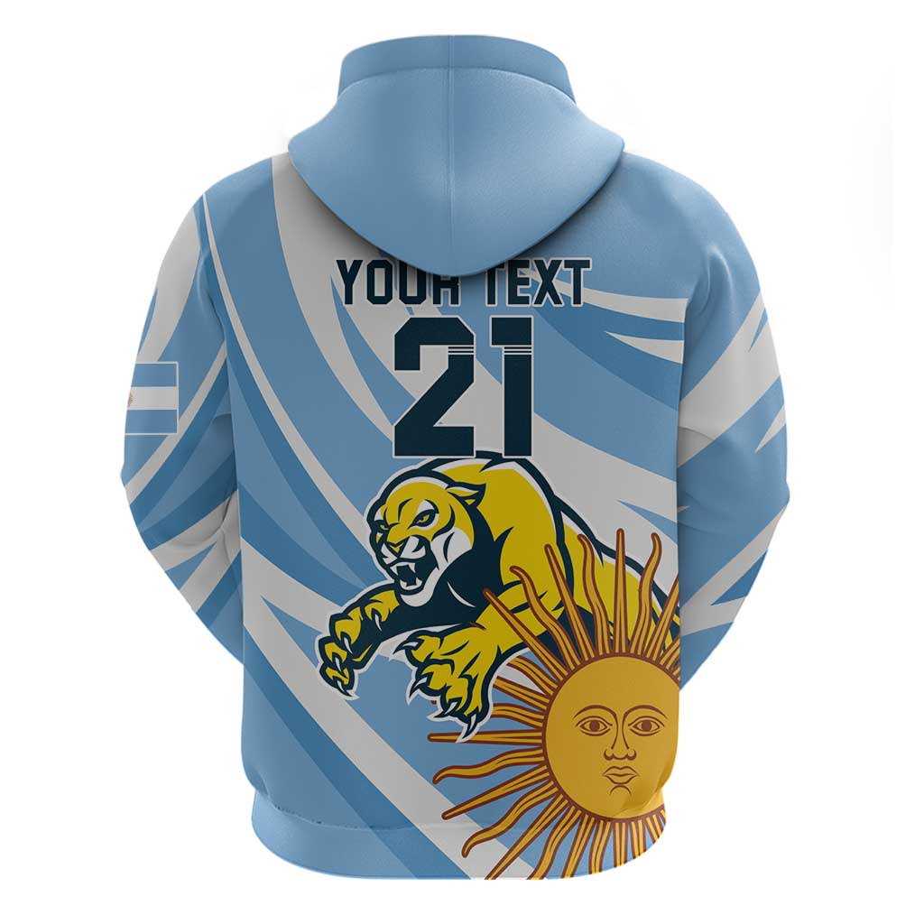 Custom Argentina Rugby Champion Hoodie Los Puma with Sporty Style LT9
