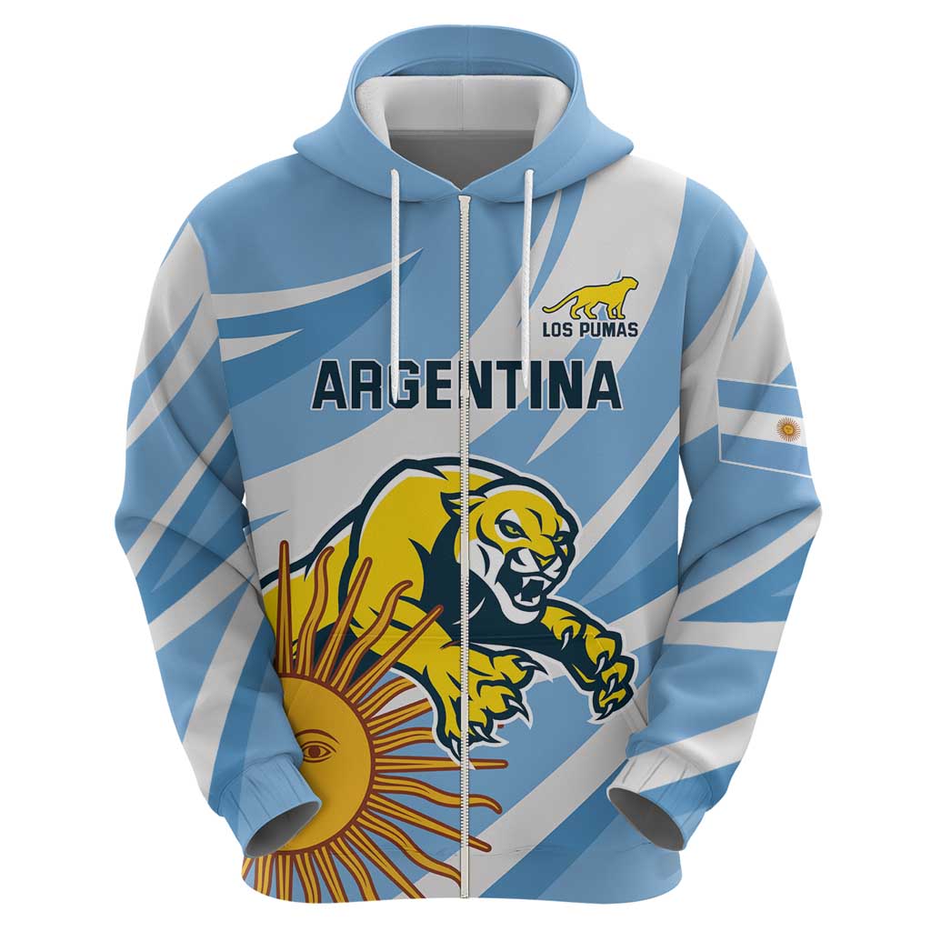 Custom Argentina Rugby Champion Hoodie Los Puma with Sporty Style LT9