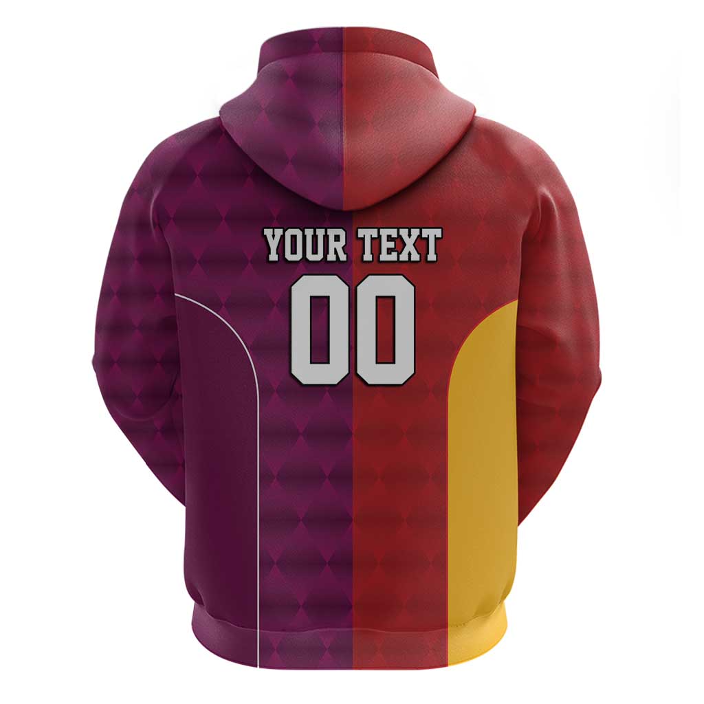 Custom British Lions Australia Queensland Hoodie Sporty Style LT9