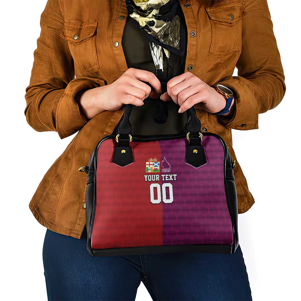 Custom British Lions Australia Queensland Shoulder Handbag Sporty Style LT9