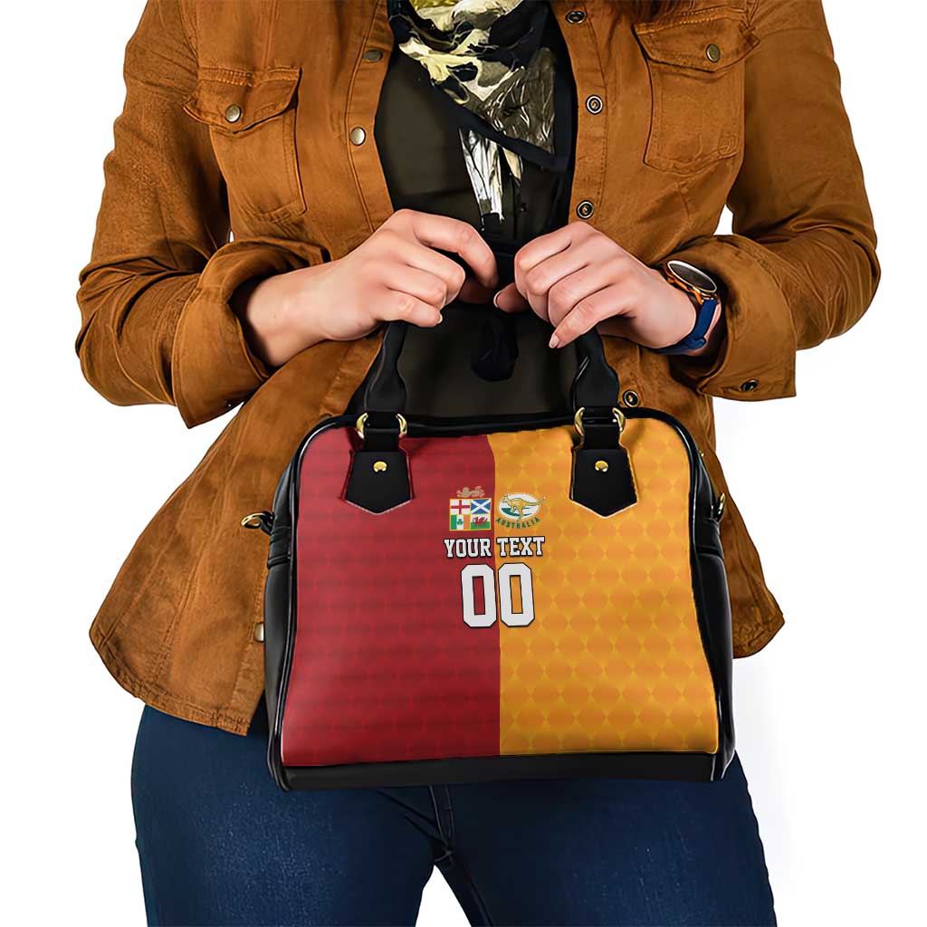 Custom British Lions Australia Wallabies Shoulder Handbag Sporty Style LT9