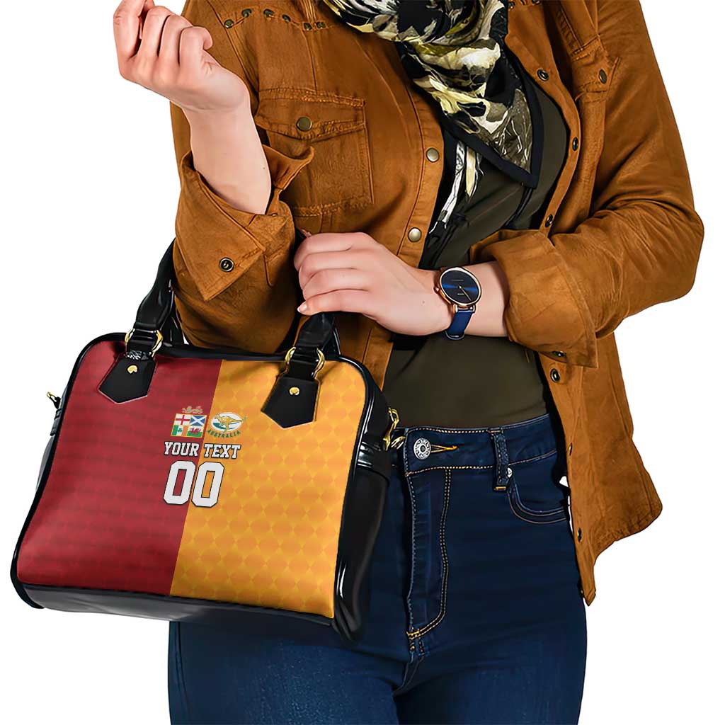 Custom British Lions Australia Wallabies Shoulder Handbag Sporty Style LT9
