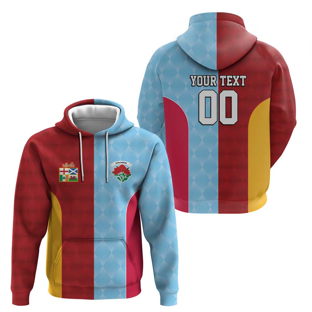 Custom British Lions Australia Waratahs Hoodie Sporty Style LT9