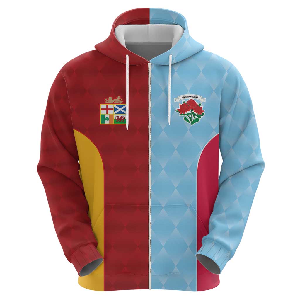 Custom British Lions Australia Waratahs Hoodie Sporty Style LT9