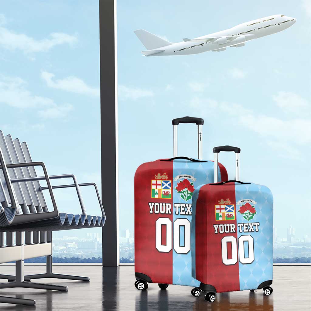 Custom British Lions Australia Waratahs Luggage Cover Sporty Style LT9