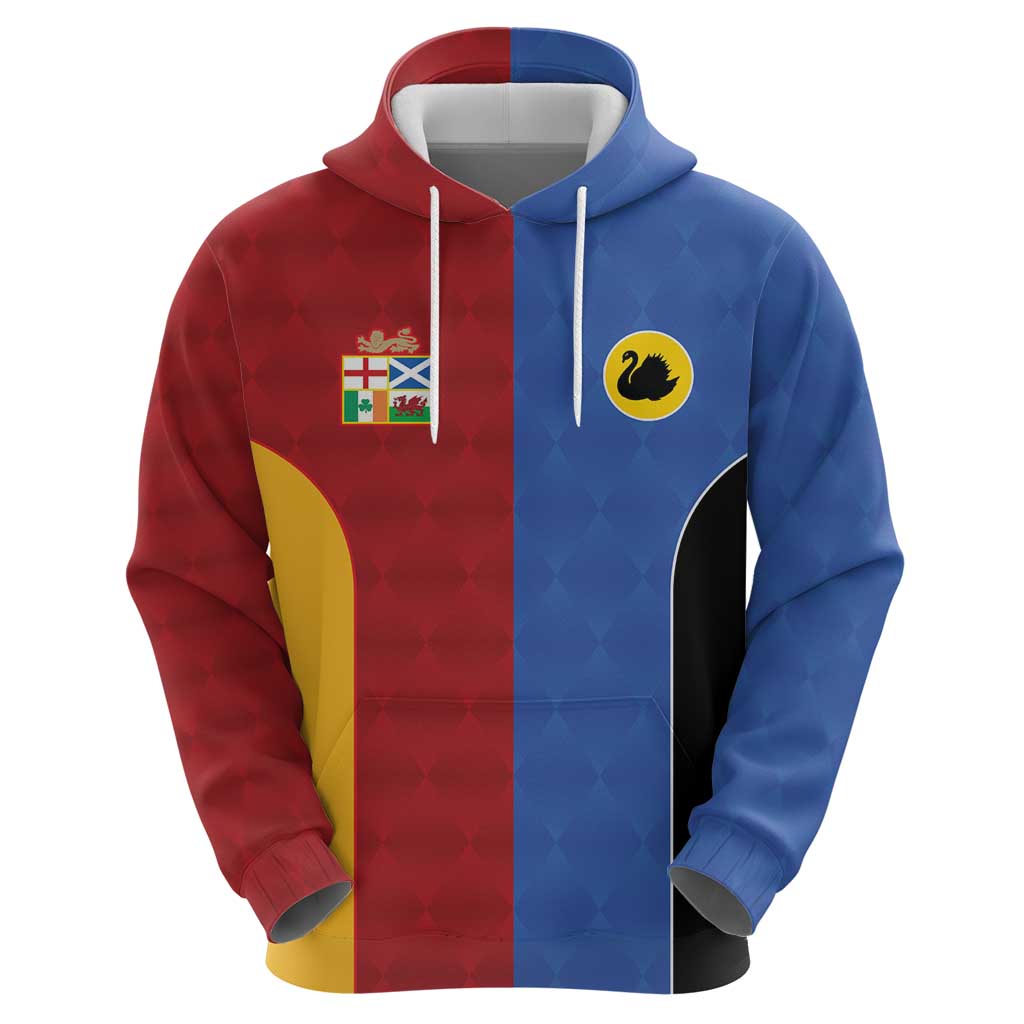 Custom British Lions Australia Western Force Hoodie Sporty Style LT9