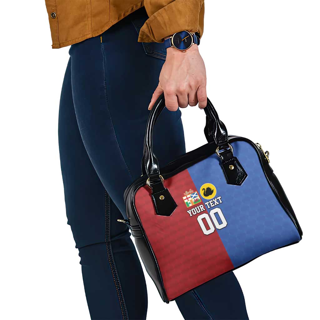 Custom British Lions Australia Western Force Shoulder Handbag Sporty Style LT9