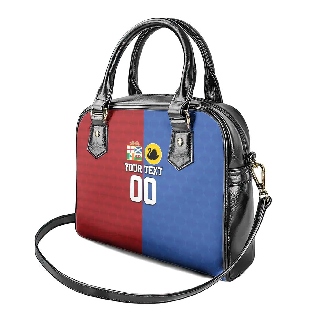 Custom British Lions Australia Western Force Shoulder Handbag Sporty Style LT9