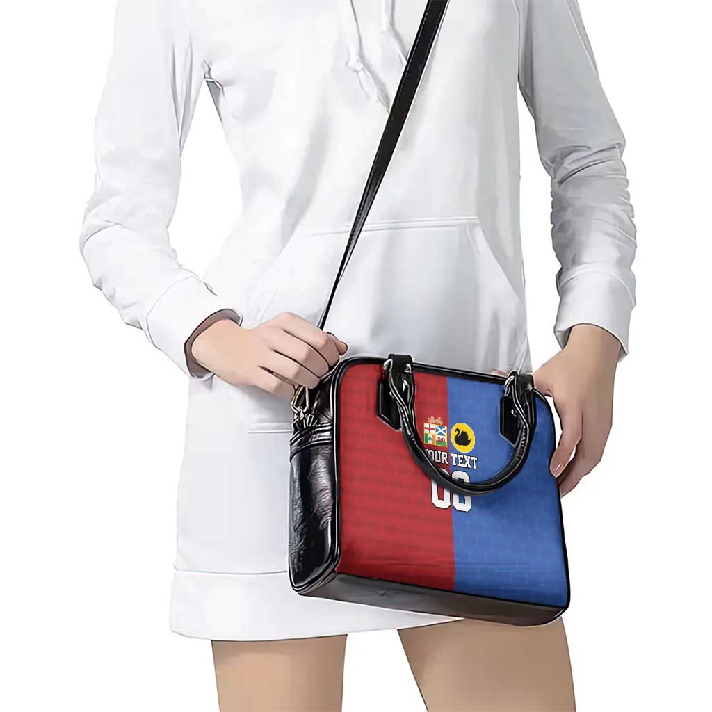 Custom British Lions Australia Western Force Shoulder Handbag Sporty Style LT9