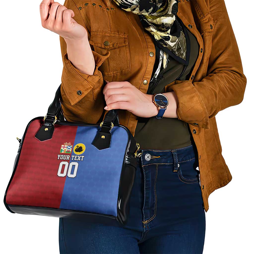Custom British Lions Australia Western Force Shoulder Handbag Sporty Style LT9