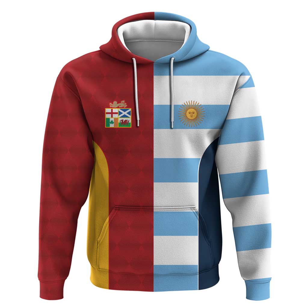 Custom British Lions-Argentina Hoodie Sporty Style LT9