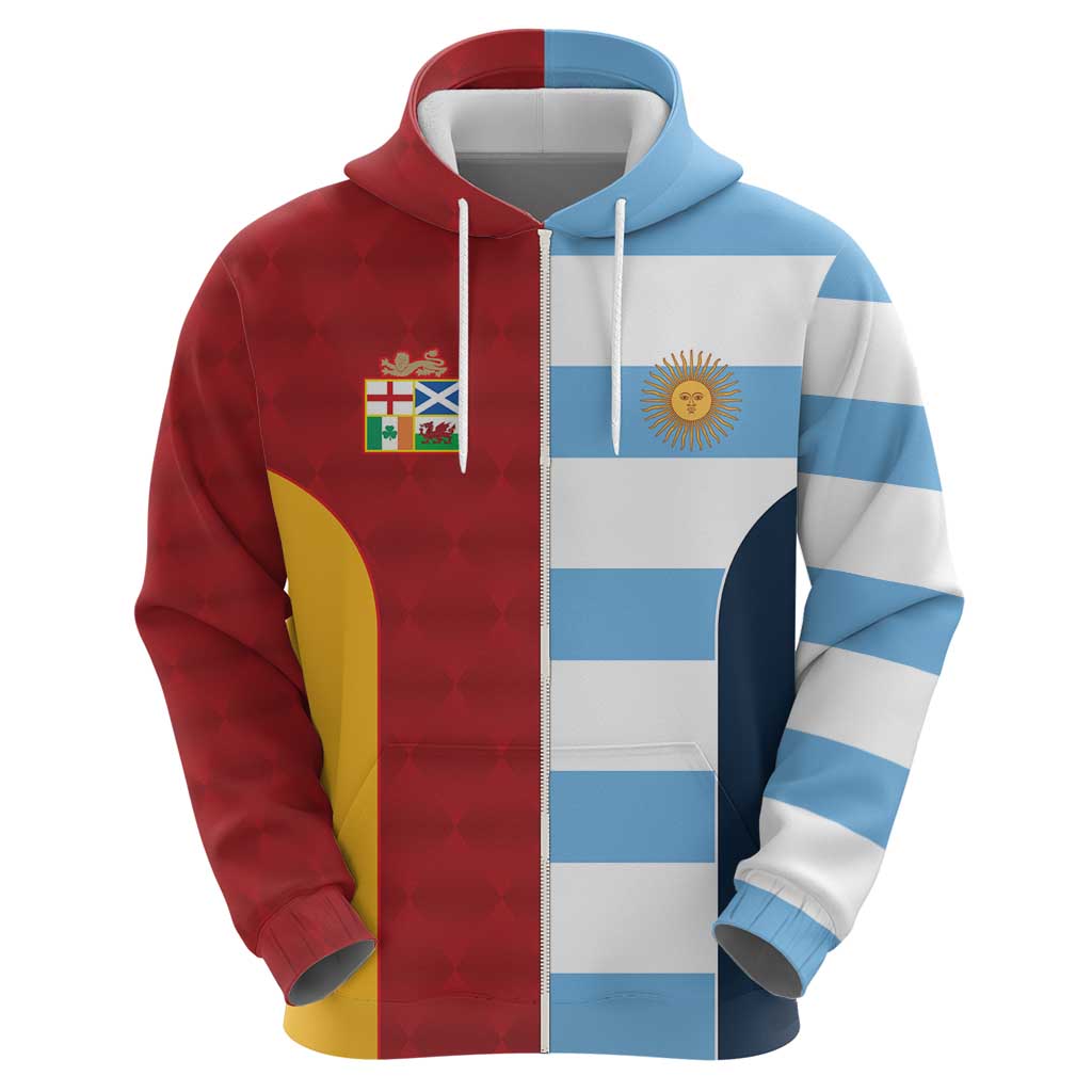 Custom British Lions-Argentina Hoodie Sporty Style LT9