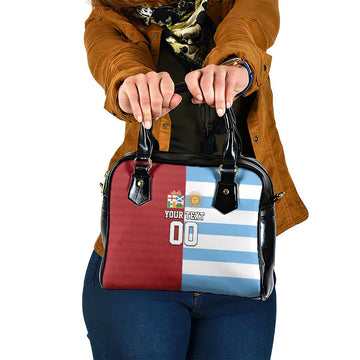 Custom British Lions-Argentina Shoulder Handbag Sporty Style LT9