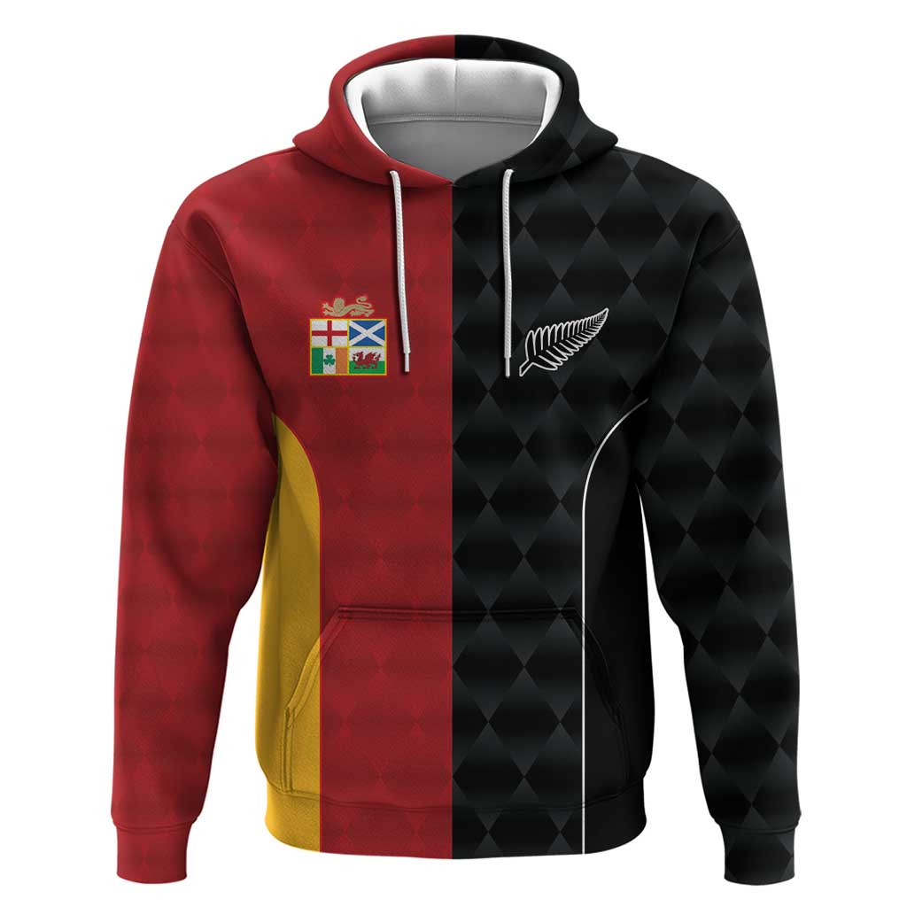 Custom British Lions New Zealand Hoodie Sporty Style LT9