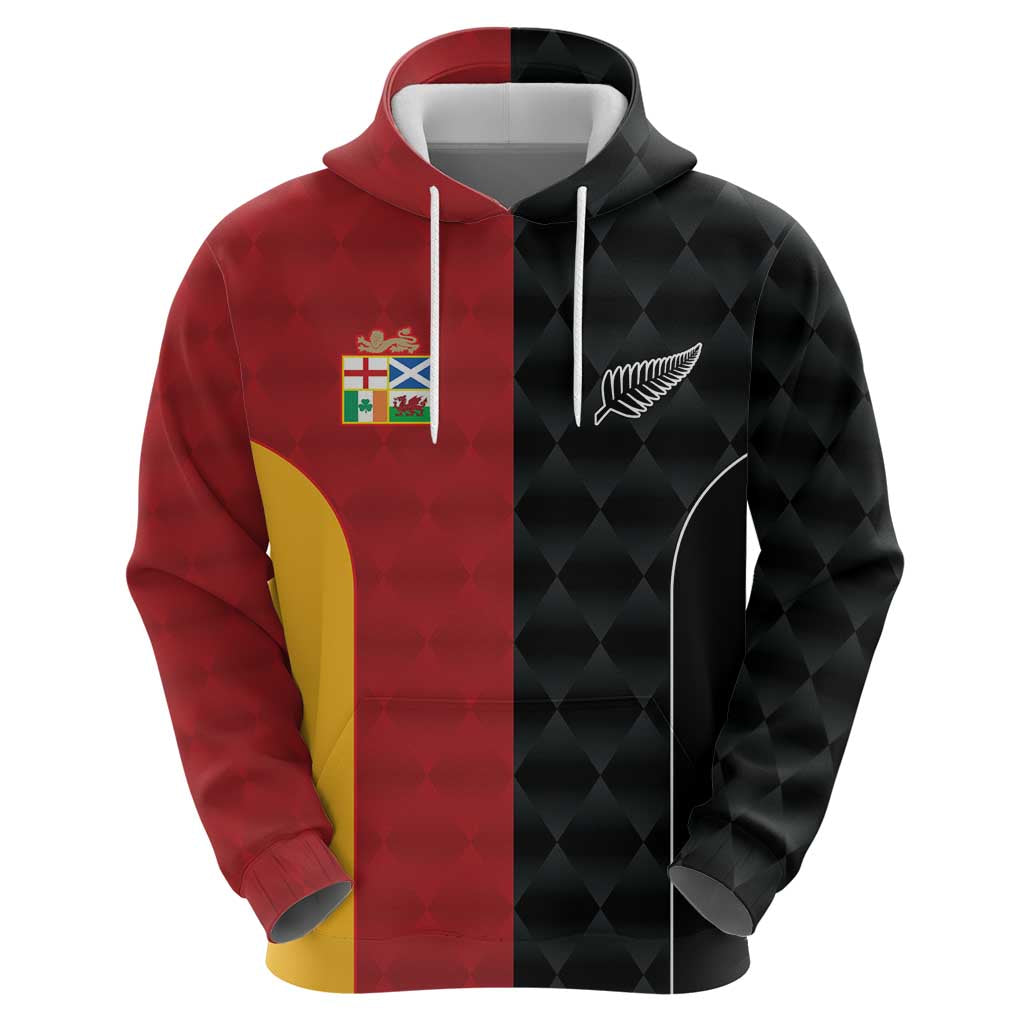 Custom British Lions New Zealand Hoodie Sporty Style LT9