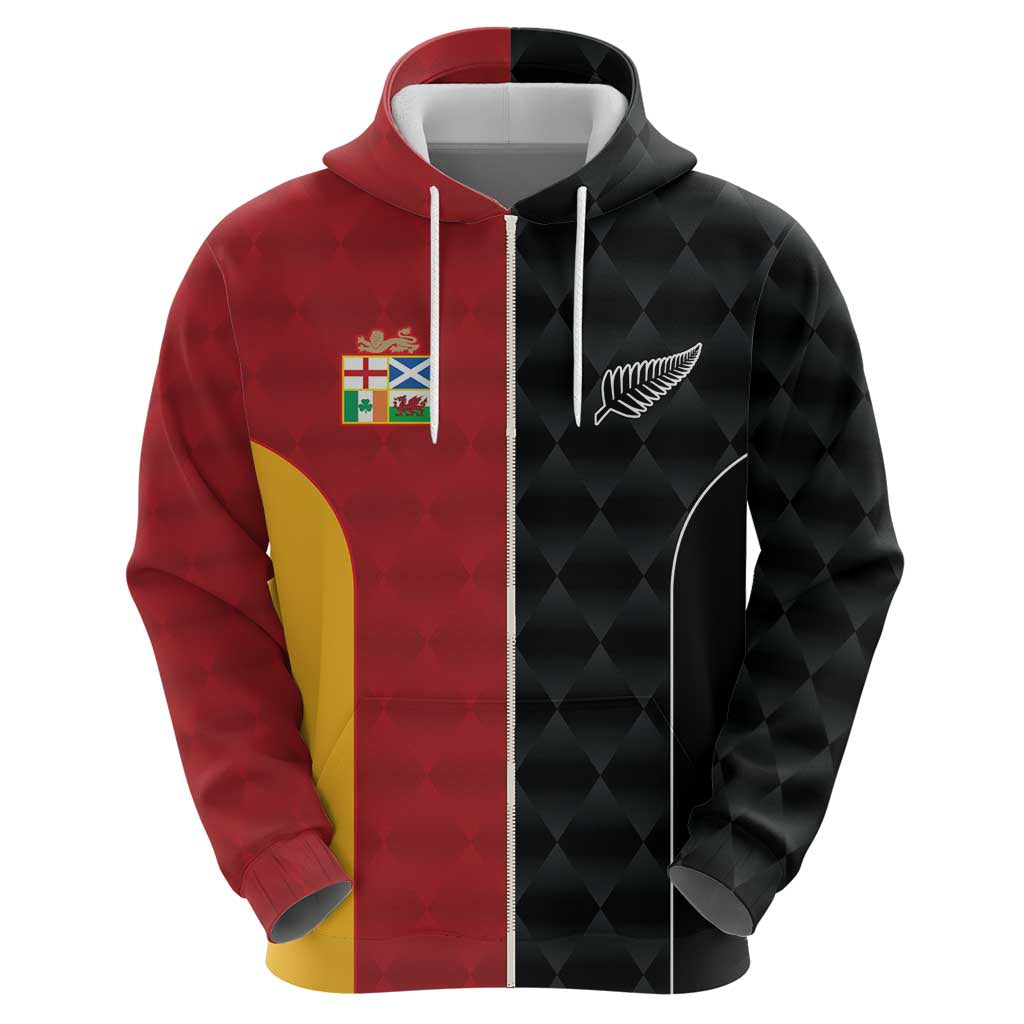 Custom British Lions New Zealand Hoodie Sporty Style LT9