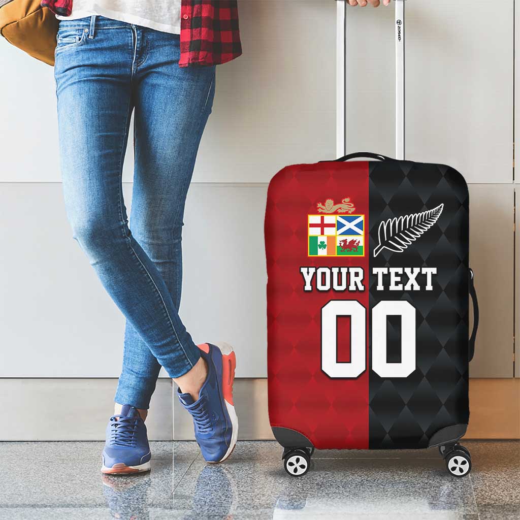 Custom British Lions New Zealand Luggage Cover Sporty Style LT9