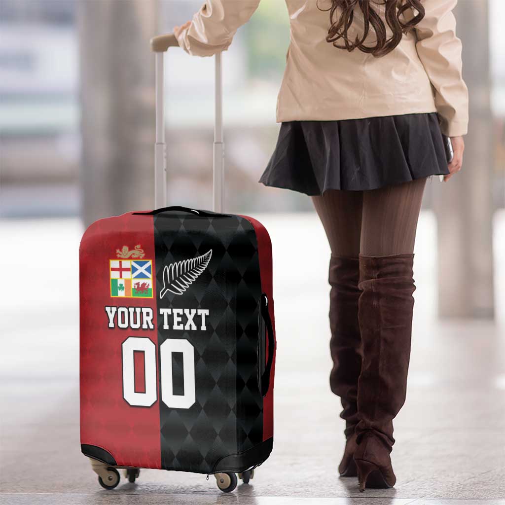 Custom British Lions New Zealand Luggage Cover Sporty Style LT9
