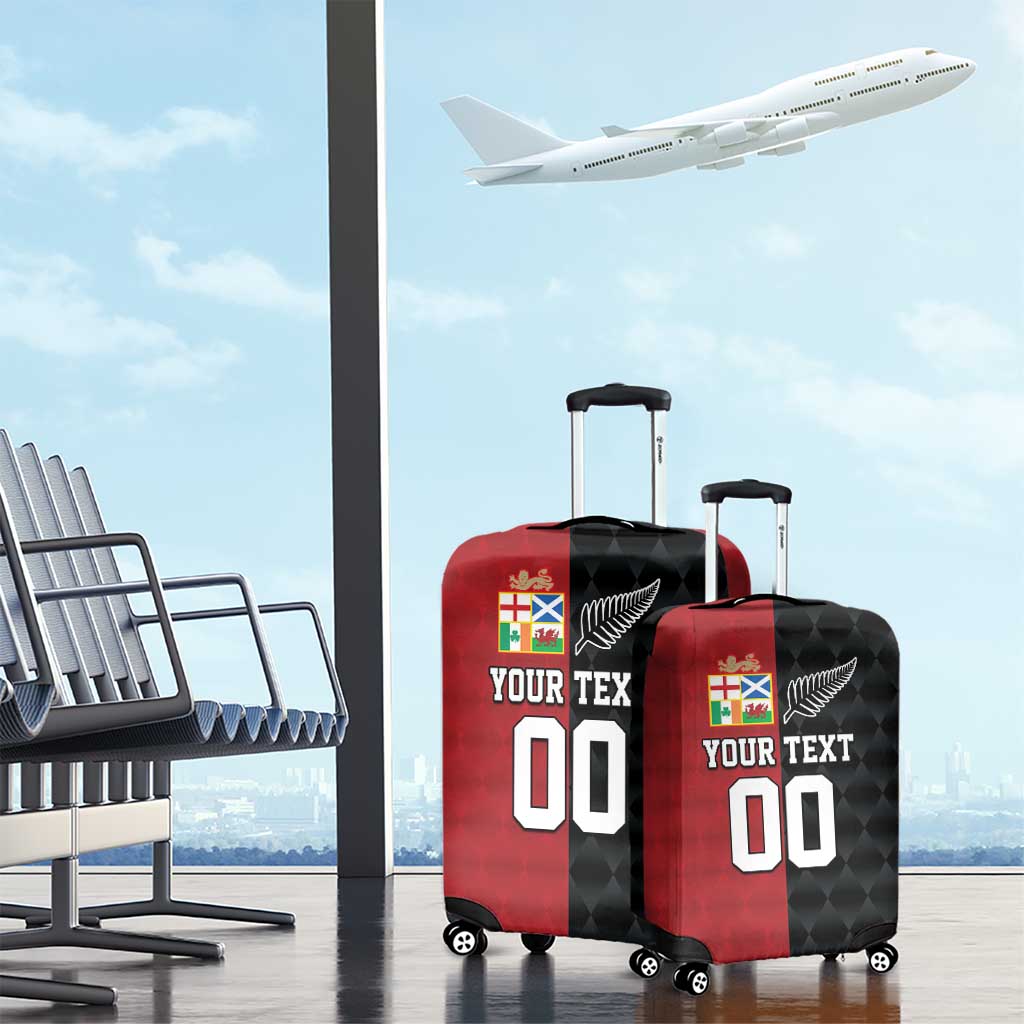 Custom British Lions New Zealand Luggage Cover Sporty Style LT9