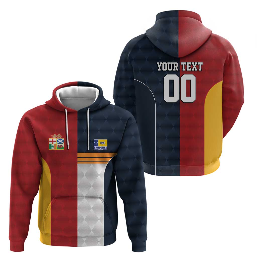 Custom British Lions Australia ACT Hoodie Sporty Style LT9
