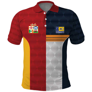 Custom British Lions Australia ACT Polo Shirt Sporty Style LT9