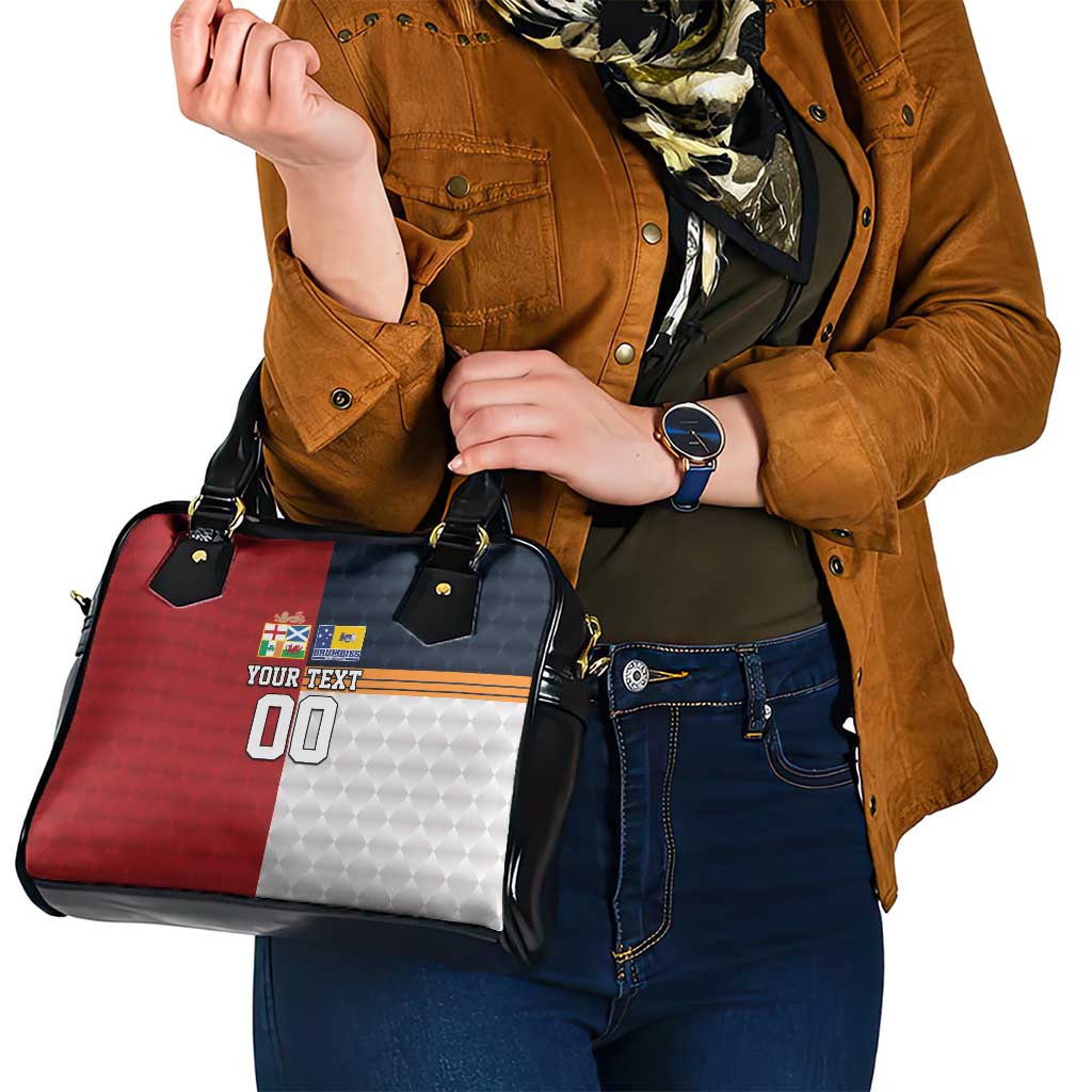 Custom British Lions Australia ACT Shoulder Handbag Sporty Style LT9
