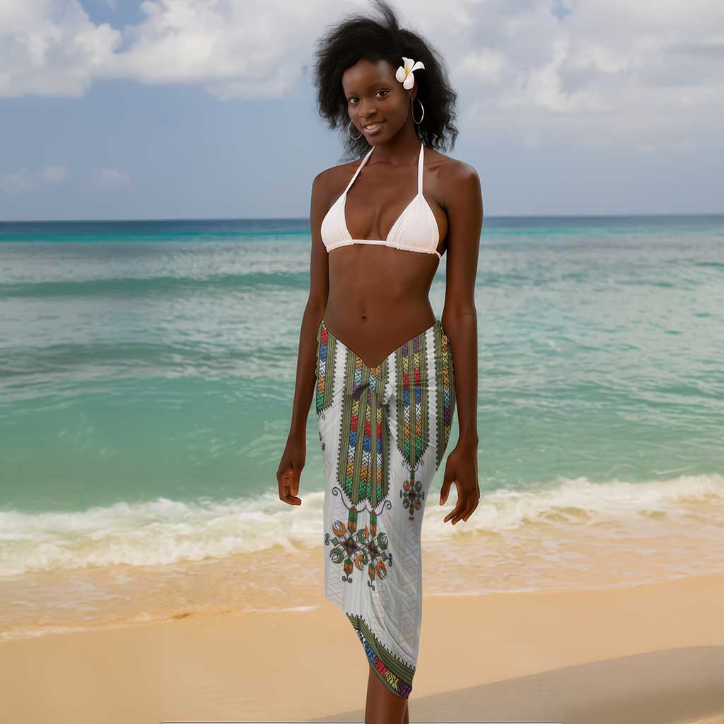 Personalized Ethiopia Lion Of Judah Sarong Tibeb Style LT9