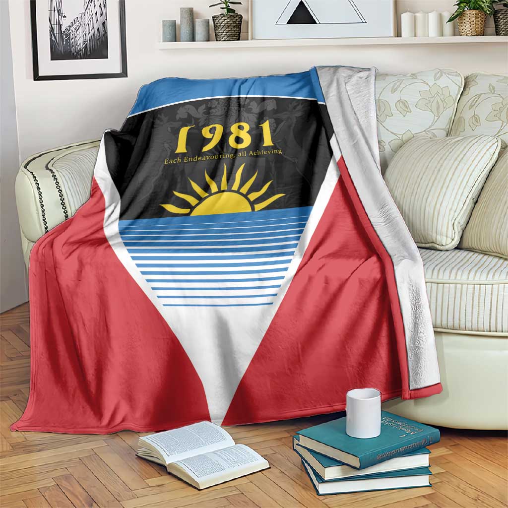 Afro-Antiguans and Barbudans 1981 Blanket Each Endeavouring All Achieving LT9