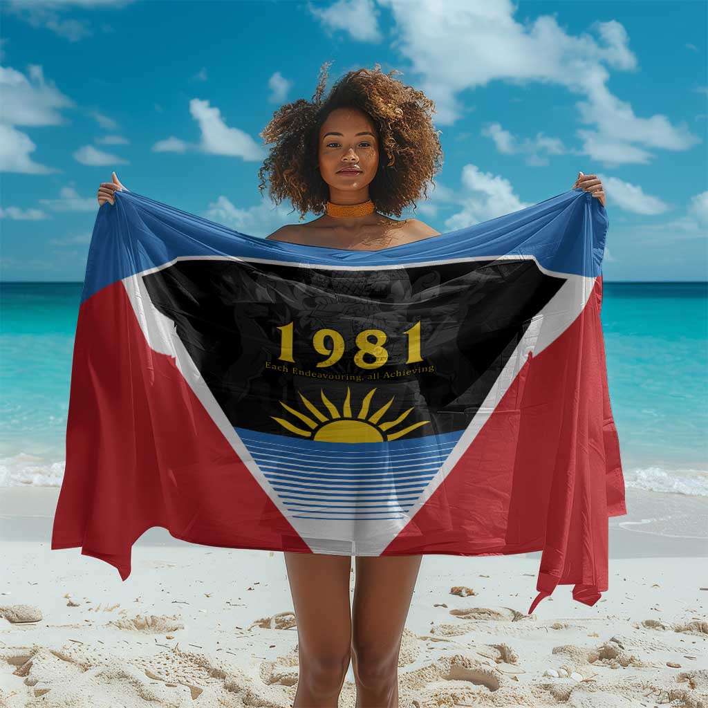 Afro-Antiguans and Barbudans 1981 Sarong Each Endeavouring All Achieving LT9