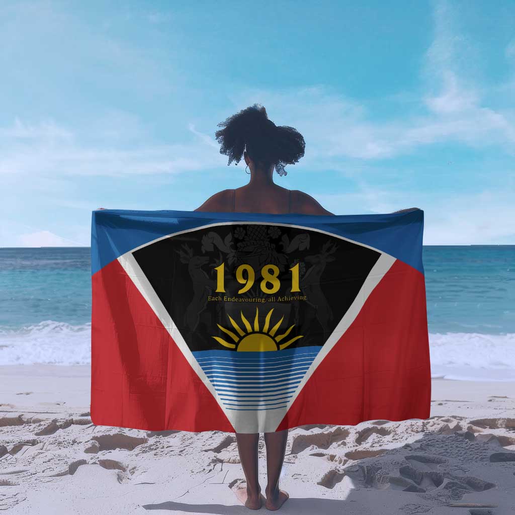 Afro-Antiguans and Barbudans 1981 Sarong Each Endeavouring All Achieving LT9