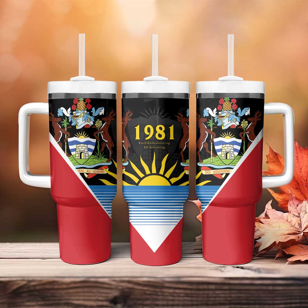 Afro-Antiguans and Barbudans 1981 Tumbler With Handle Each Endeavouring All Achieving LT9