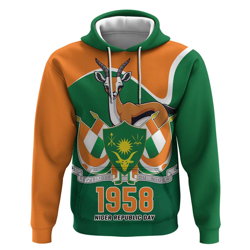 Niger Republic Day Personalized Hoodie Fraternite Travail Progres LT9