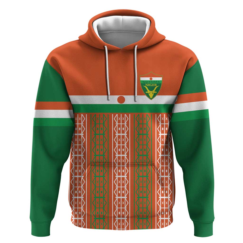 Equipe de Football Du Niger Custom Hoodie LT9