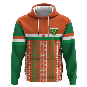 Equipe de Football Du Niger Custom Hoodie LT9