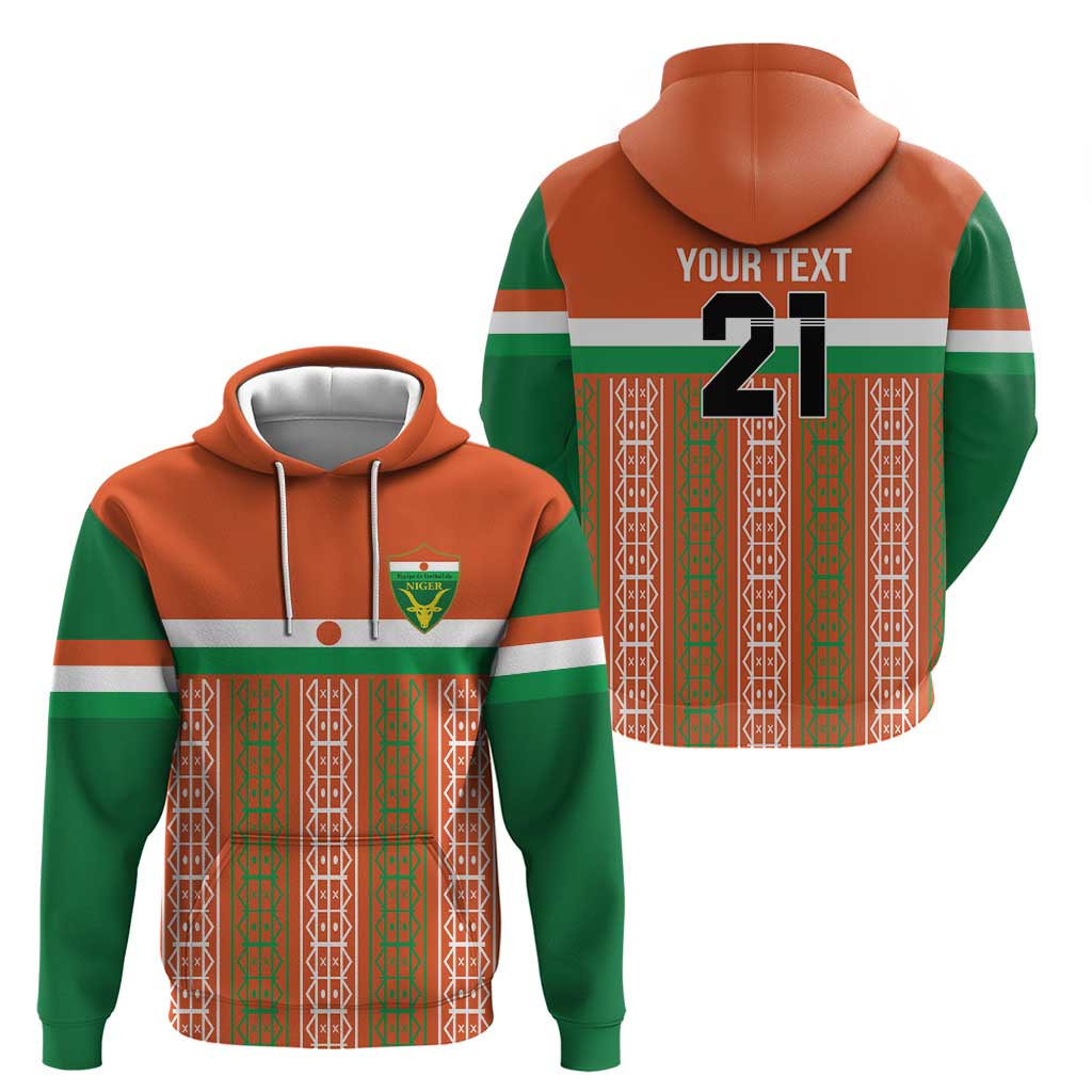 Equipe de Football Du Niger Custom Hoodie LT9