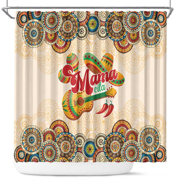 Mamacita Cinco De Mayo Spirit Shower Curtain LT9