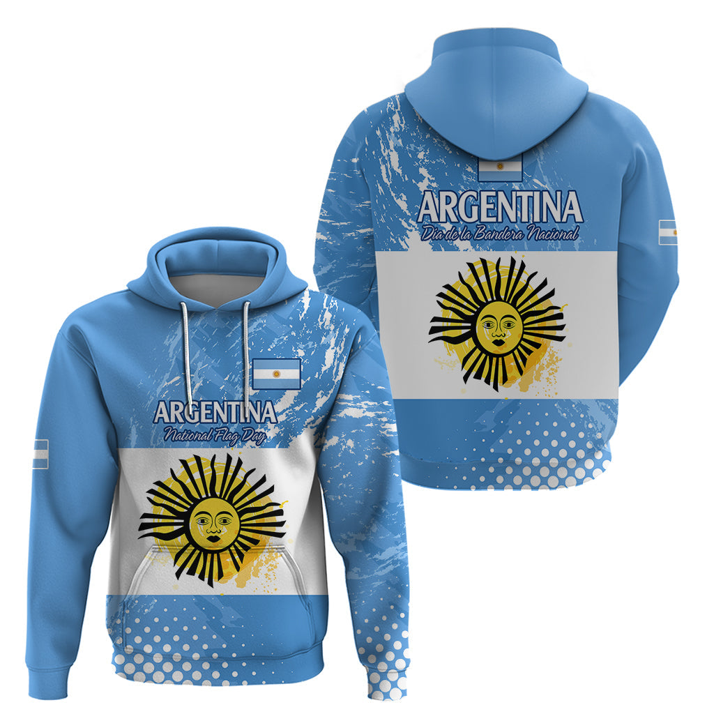 Argentina National Flag Day Hoodie Da de la Bandera Nacional LT9