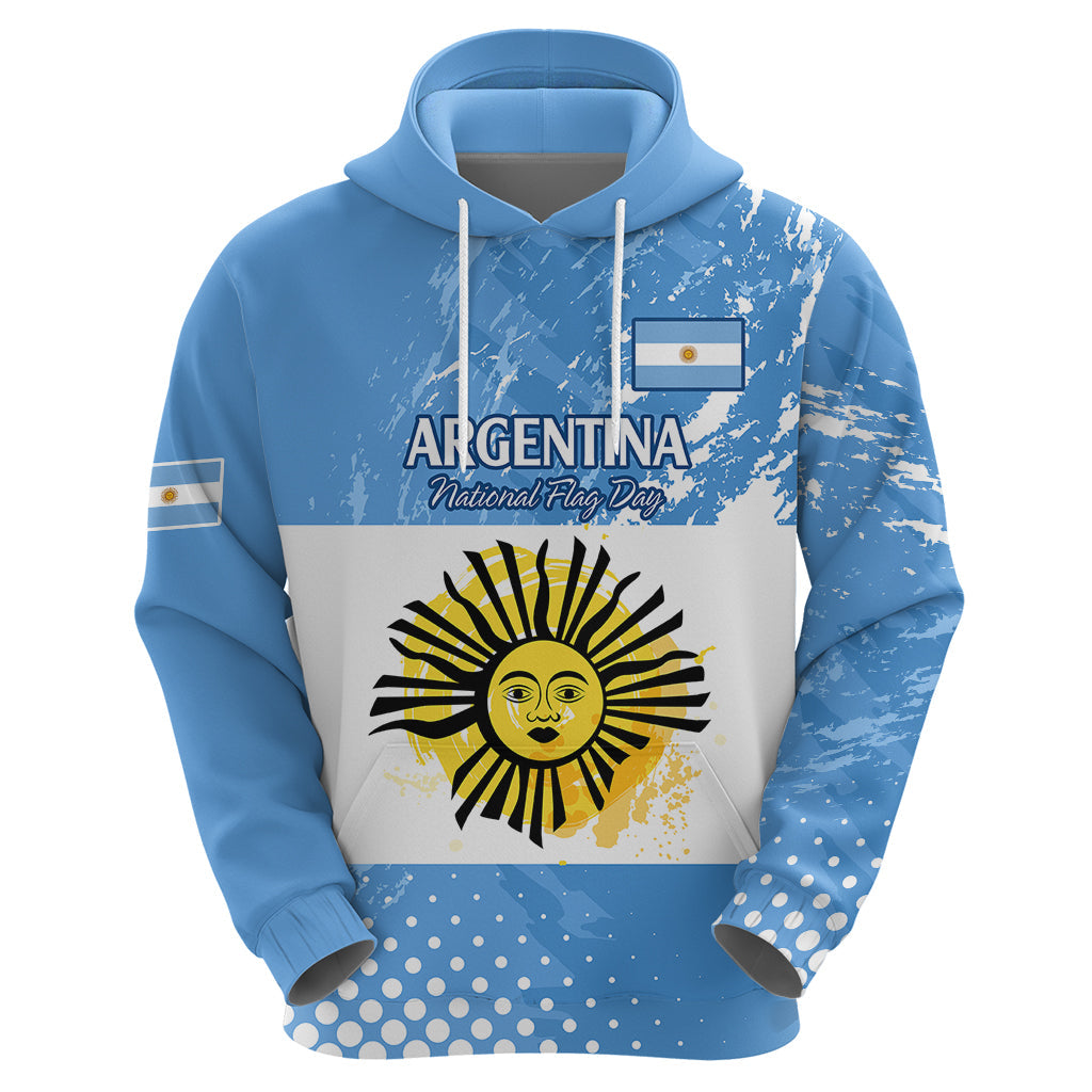 Argentina National Flag Day Hoodie Da de la Bandera Nacional LT9