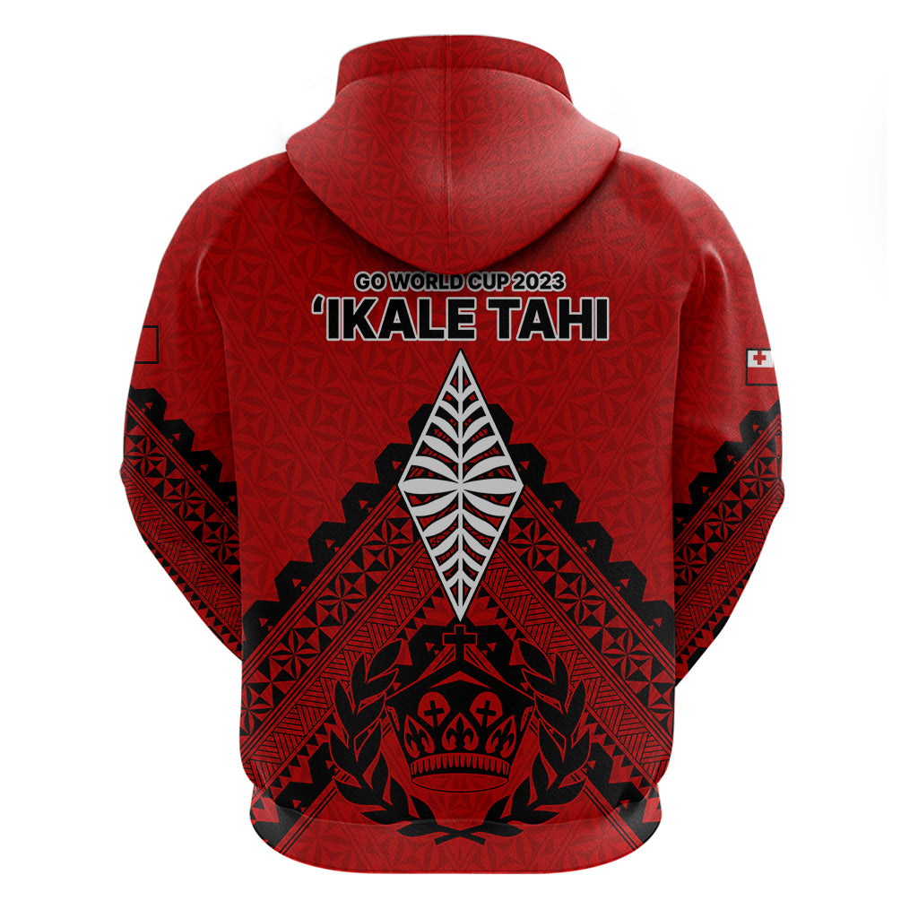 Tonga Rugby Hoodie Proud Tongan Ngatu Kupesi World Cup 2023 No2 LT9