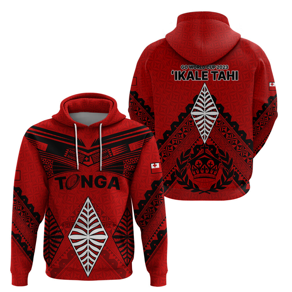 Tonga Rugby Hoodie Proud Tongan Ngatu Kupesi World Cup 2023 No2 LT9