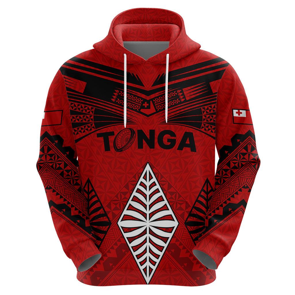 Tonga Rugby Hoodie Proud Tongan Ngatu Kupesi World Cup 2023 No2 LT9