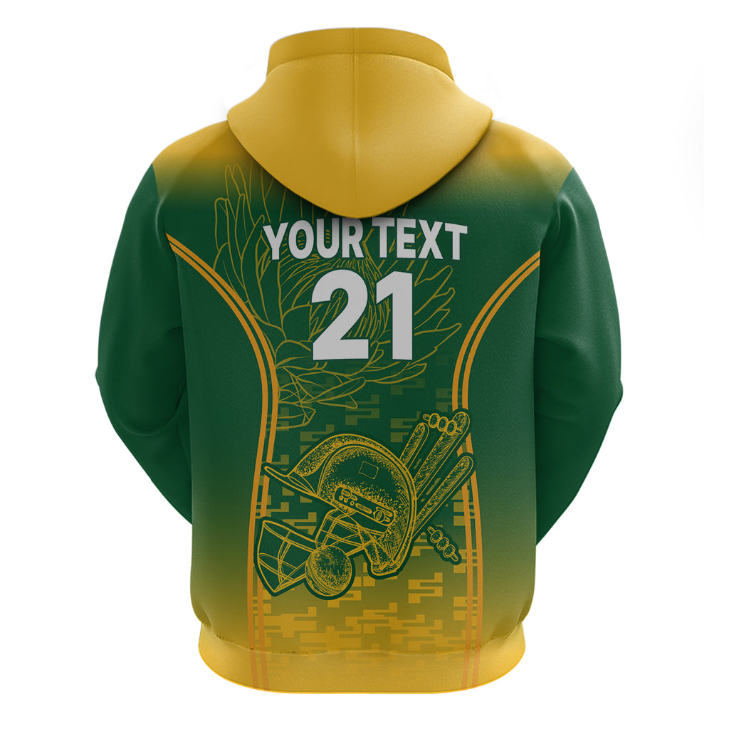 Custom South Africa Cricket Hoodie Go Proteas World Cup Version 2023 Sproty LT9
