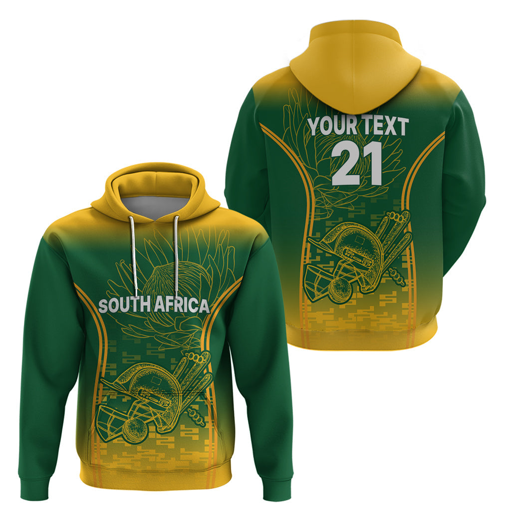 Custom South Africa Cricket Hoodie Go Proteas World Cup Version 2023 Sproty LT9