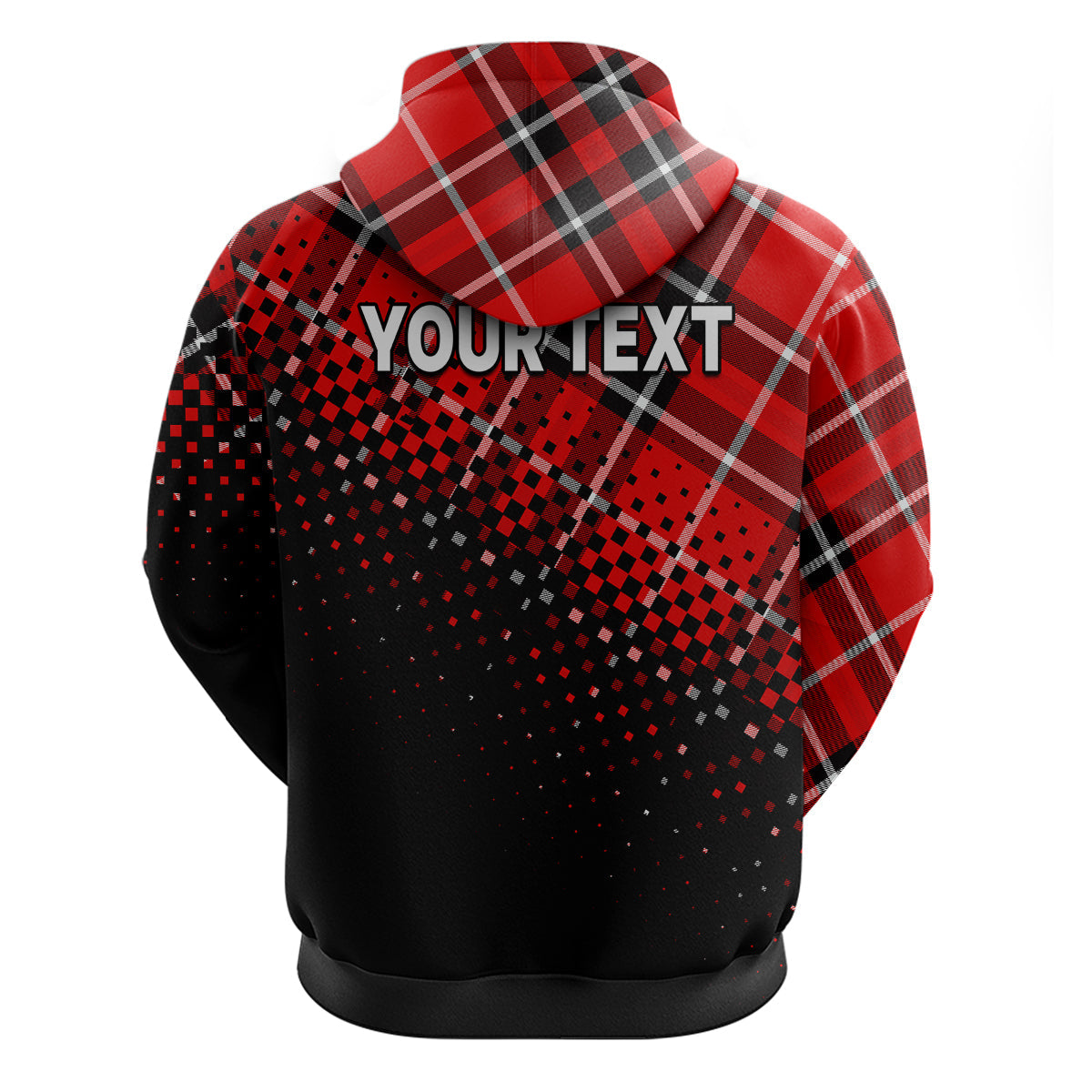 Custom Scottish Gaelic Hoodie Crest Scotland Lion Tartan LT9