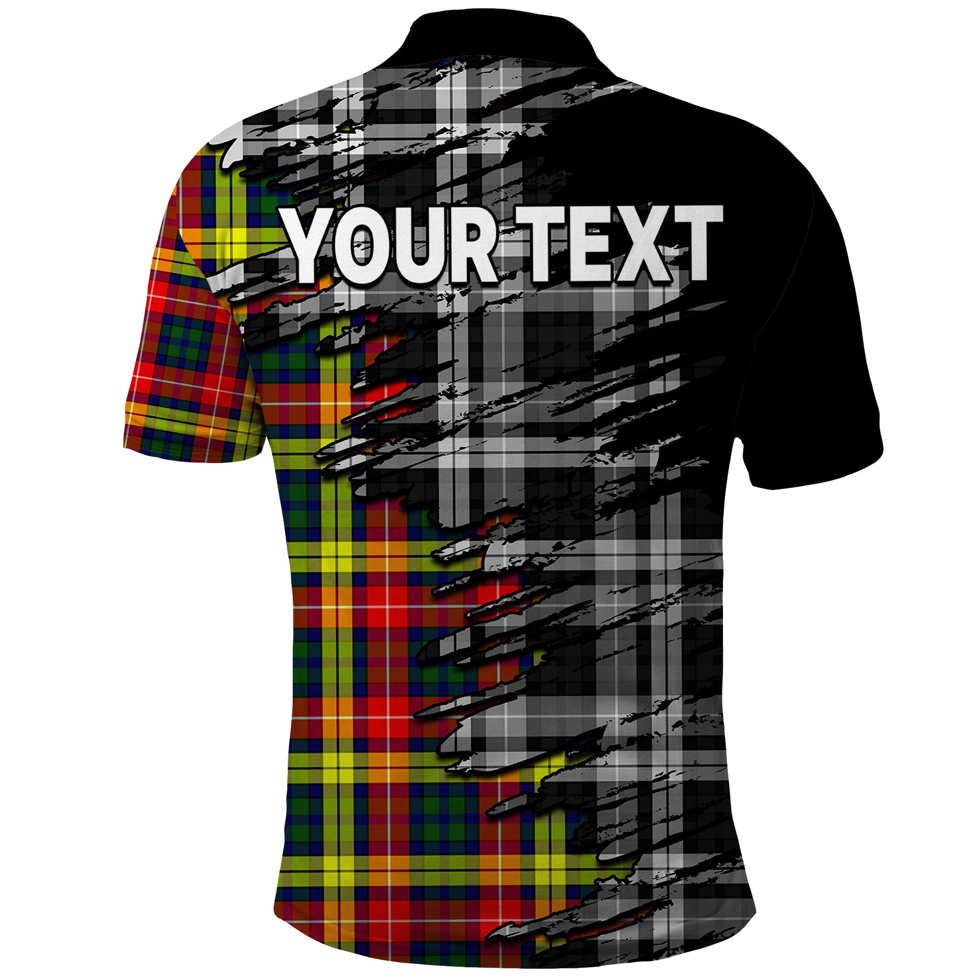 Custom Scottish Tartan Polo Shirt Scotland Modern Crest Tartan LT9