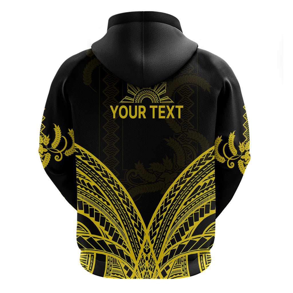 Custom Philippines Independence Day Hoodie Pechera With Side Barong Patterns LT9